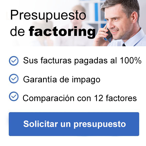 Solicitar un presupuesto de factoring